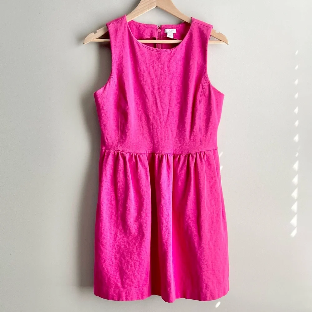 J.Crew Pink MIDI Dress - Picture 1 of 3